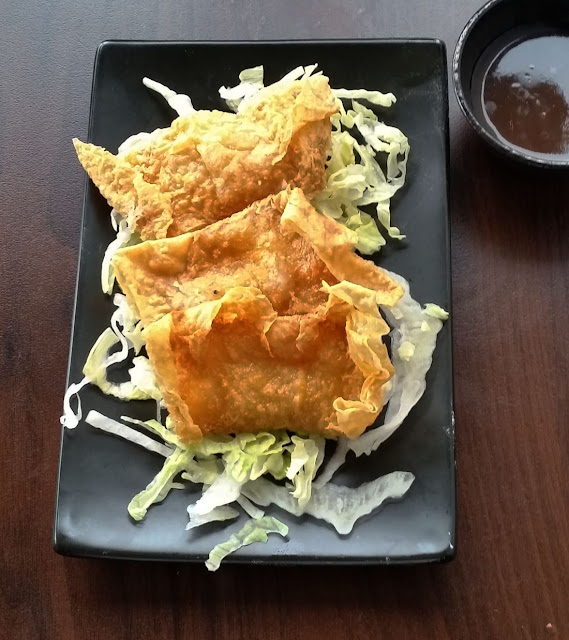 Block 7, yum cha, Camberwell, bean curd skin prawn roll