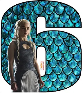 Abecedario Madre de Dragones. Mother of Dragons ABC.