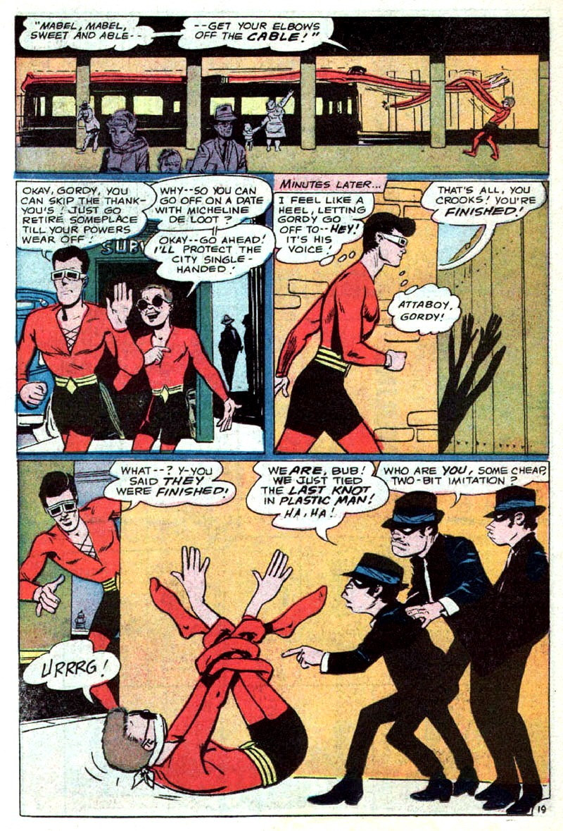 Read online Plastic Man (1966) comic -  Issue #10 - 26