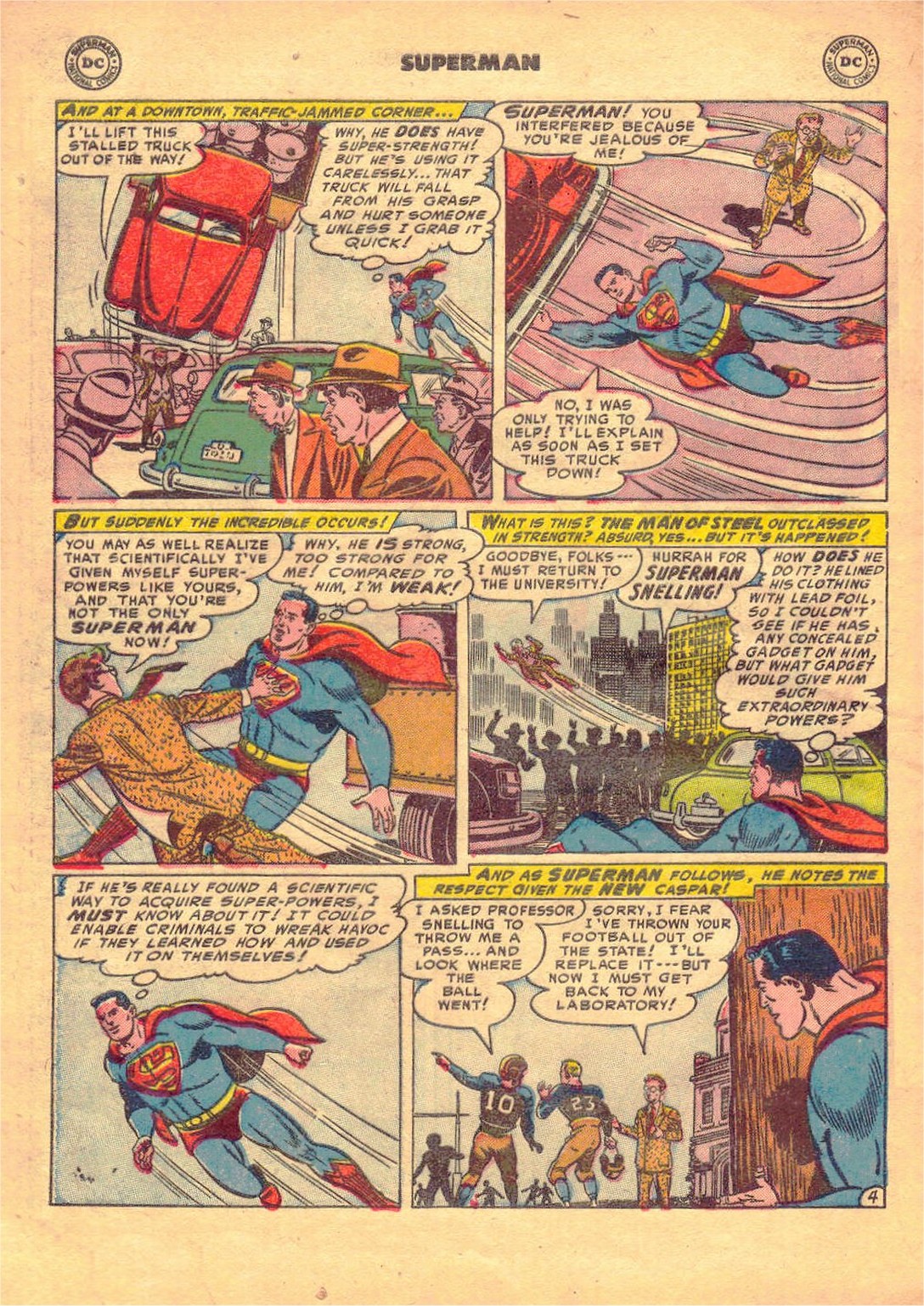 Read online Superman (1939) comic -  Issue #85 - 33