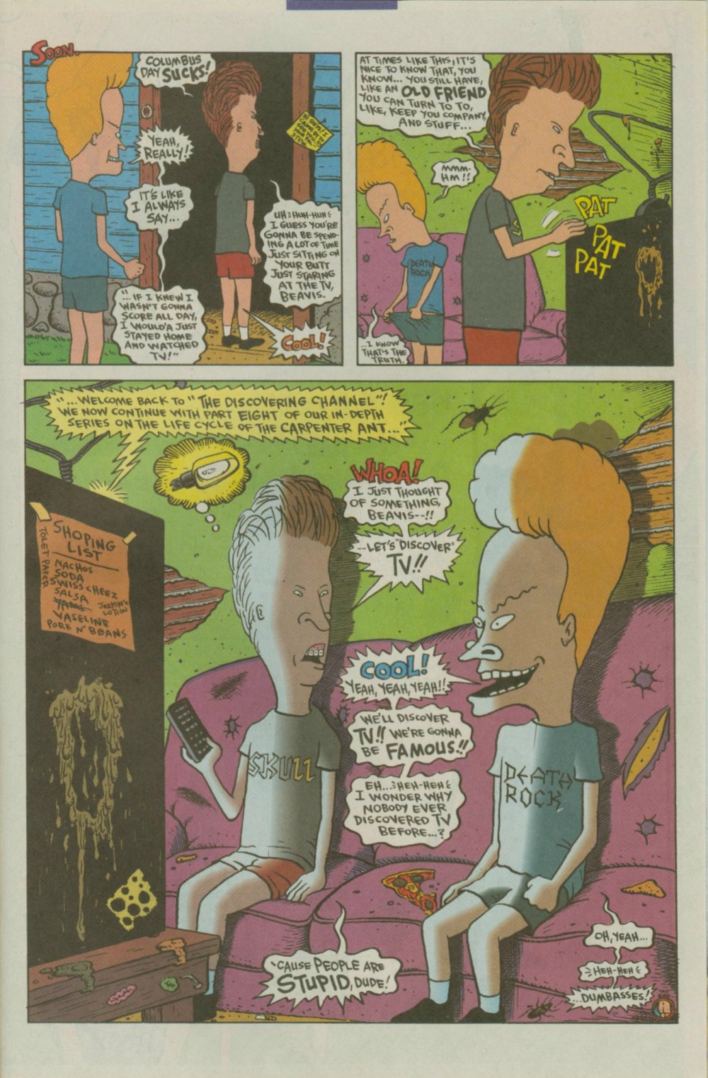 Read online Beavis and Butt-Head comic -  Issue #22 - 29