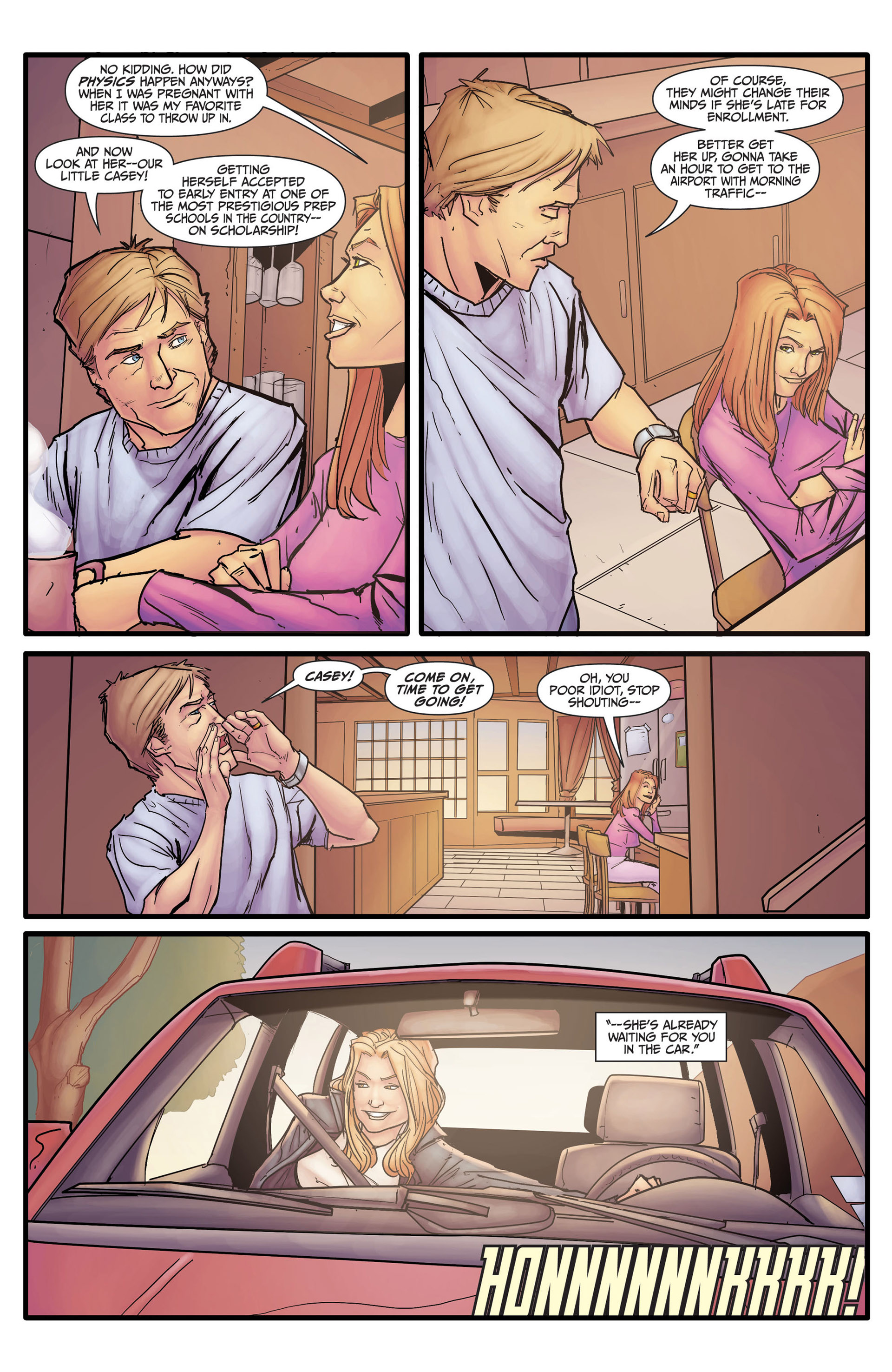 Read online Morning Glories comic -  Issue # _TPB 1 - 21