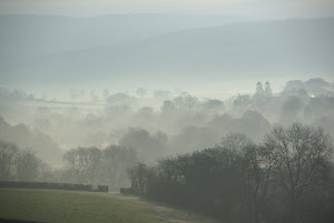 Morning mists over Pant yr Hwch