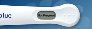 E. P. T. Pregnancy Test not pregnant 