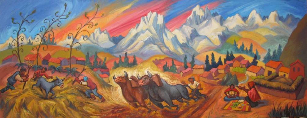 Imagenes Arte Pinturas Paisajes Famosos Peruanos