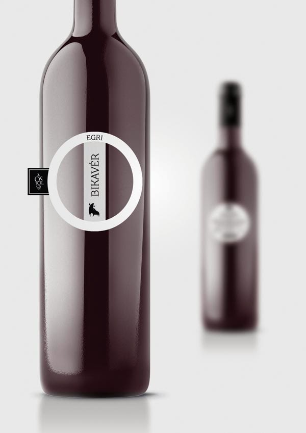 wine label design