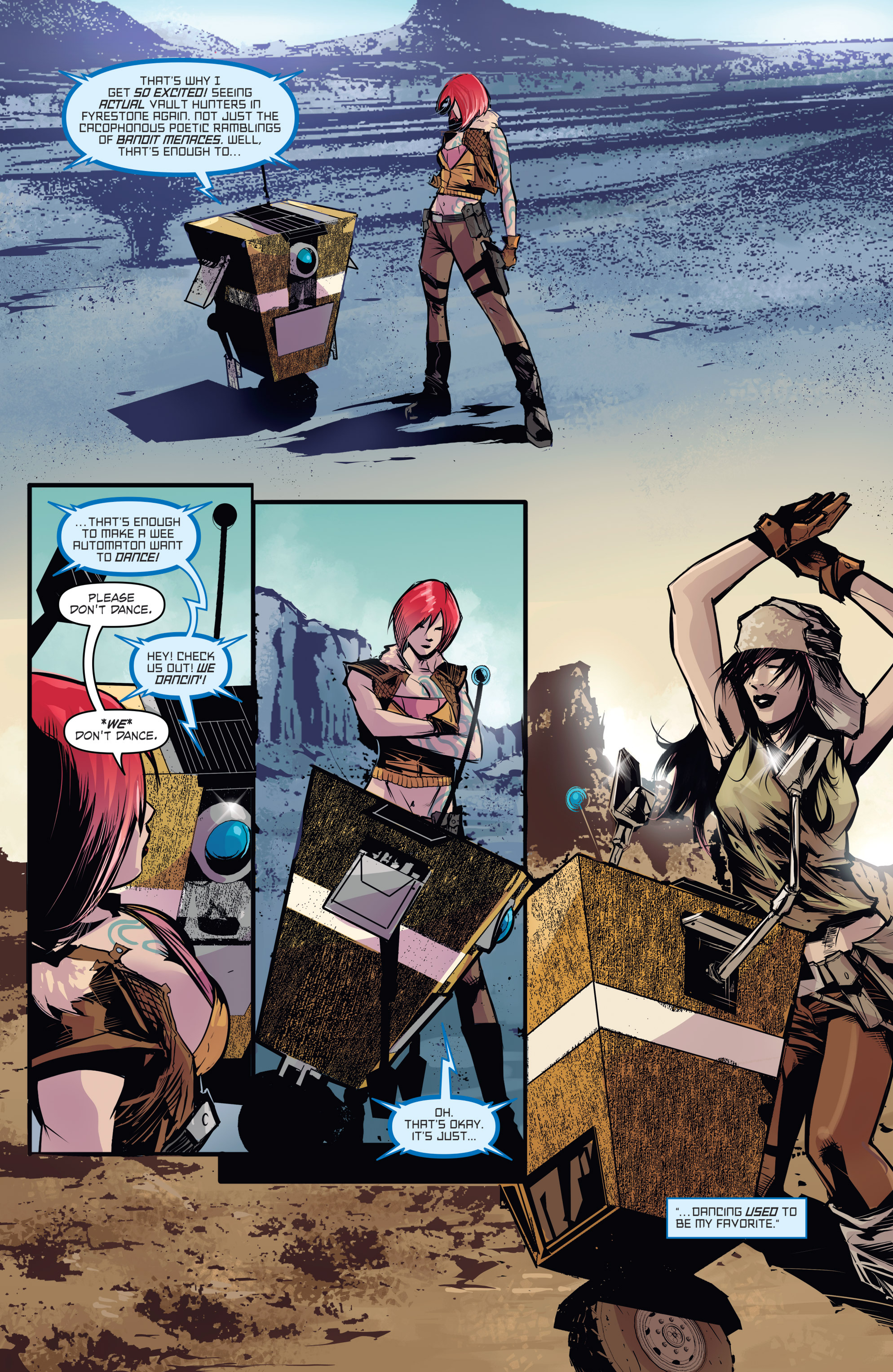 Read online Borderlands: The Fall of Fyrestone comic -  Issue #3 - 10