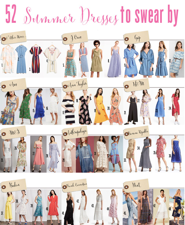 52 Summer Dresses for every occasion - Fashion Foie Gras