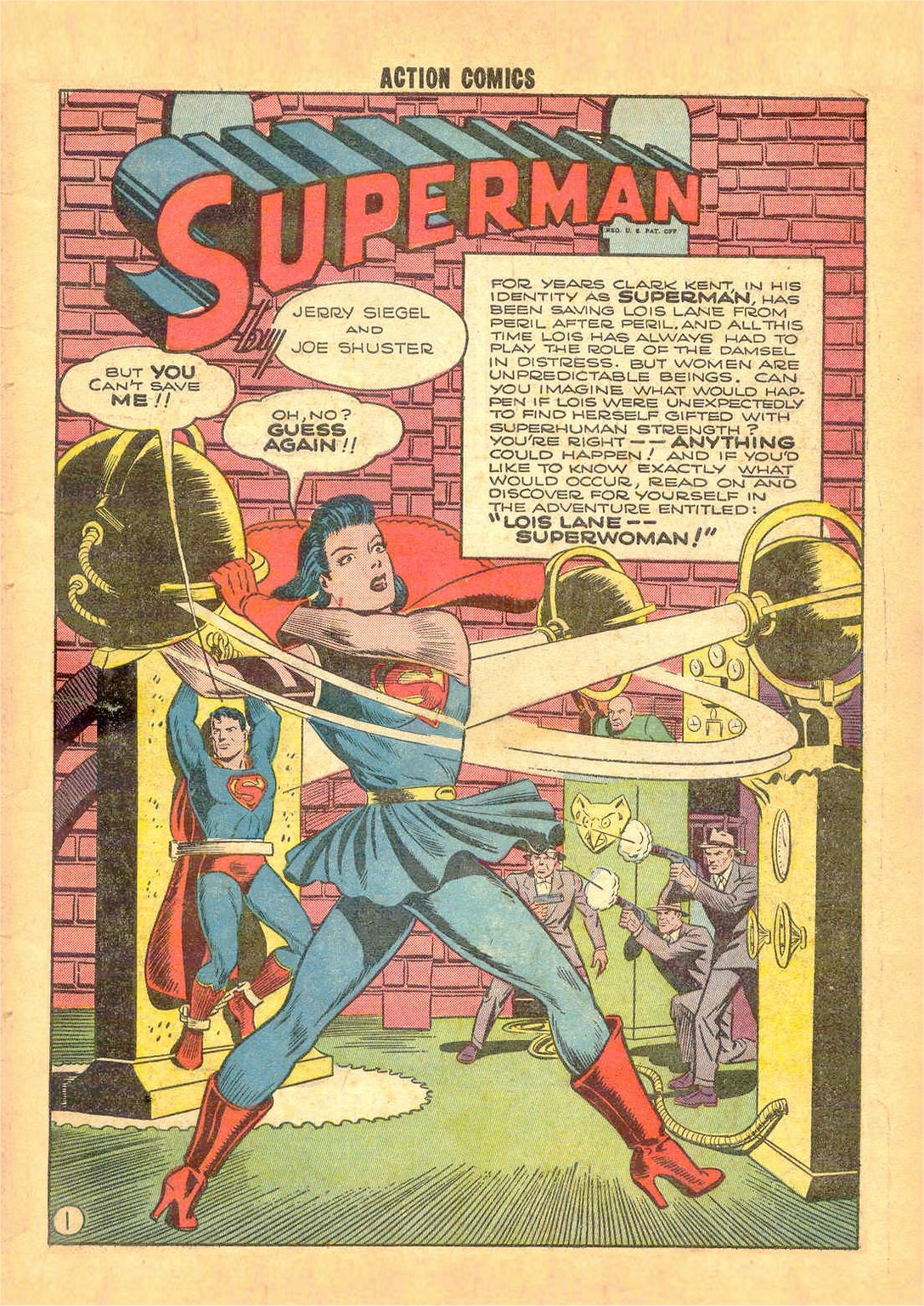 Read online Action Comics (1938) comic -  Issue #60 - 2