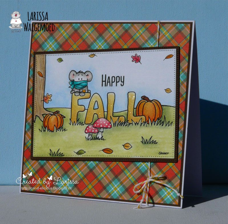 Hi Everyone I Am Larissa From Car D Elicious And Today Posting A New Card On The Blog Gerda Steiner Designs This Time Have Made With
