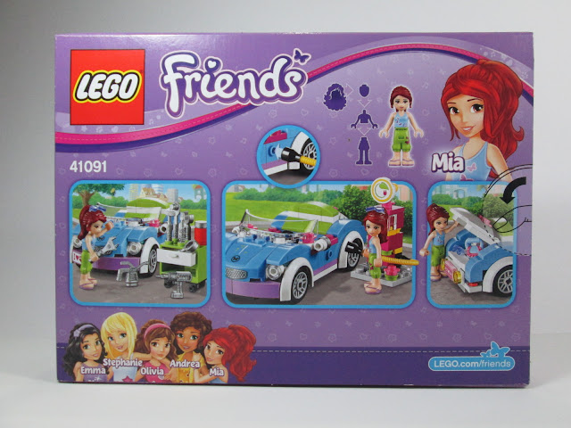 Set 41091 LEGO Friends - Mia’s Roadster