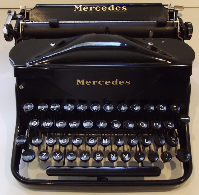 Antique mercedes typewriter #2