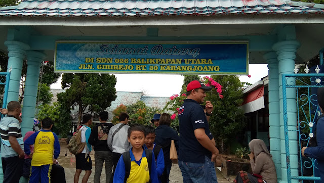 Source : Dokumentasi Pribadi @KucingTheExplorer Gerbang SDN 026 Karang Joang