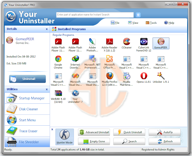 Uninstaller Pro 7.5 full key