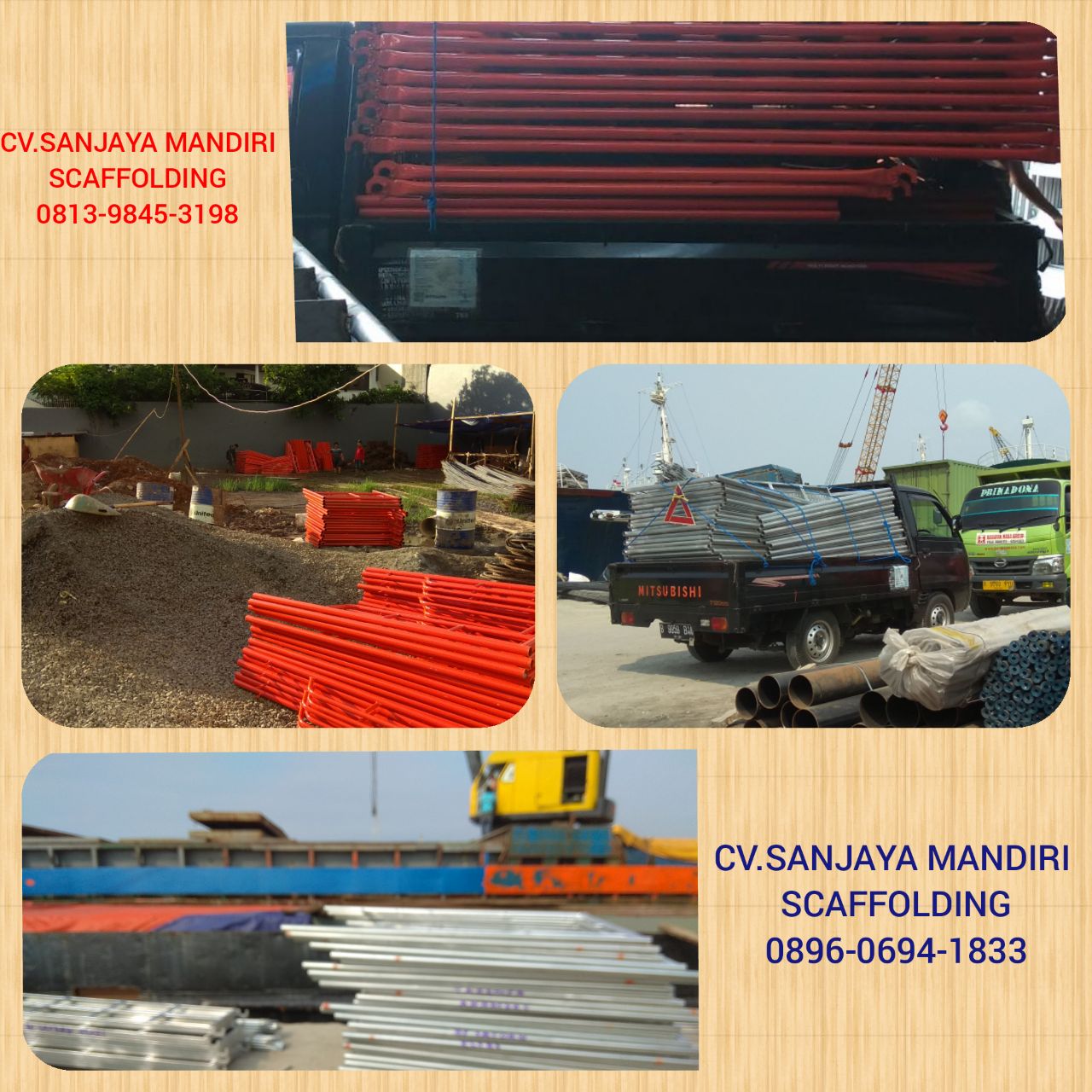 SCAFFOLDING CV. SANJAYA MANDIRI TANGERANG jual