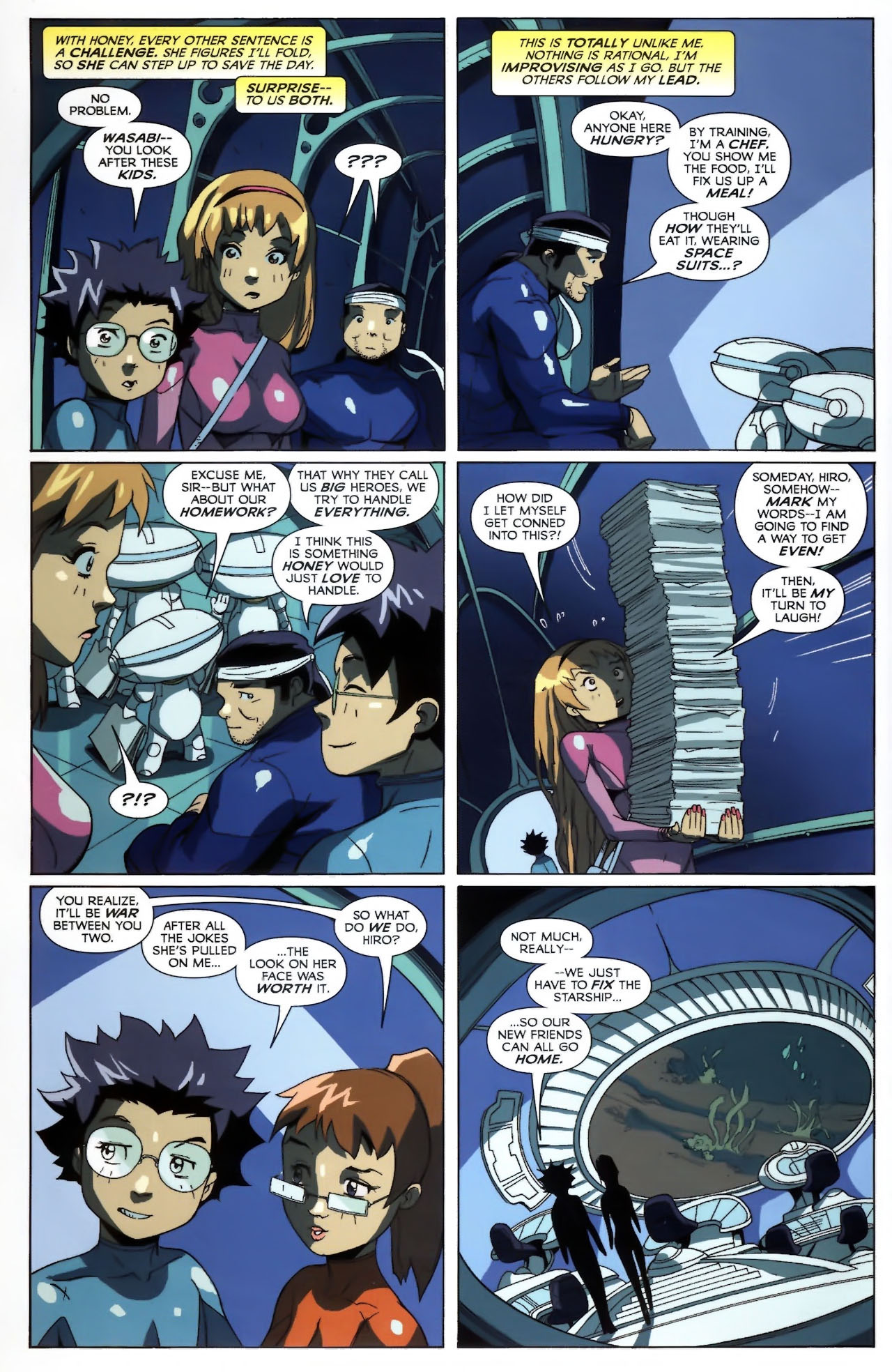 Read online Big Hero 6 (2008) comic -  Issue #5 - 51