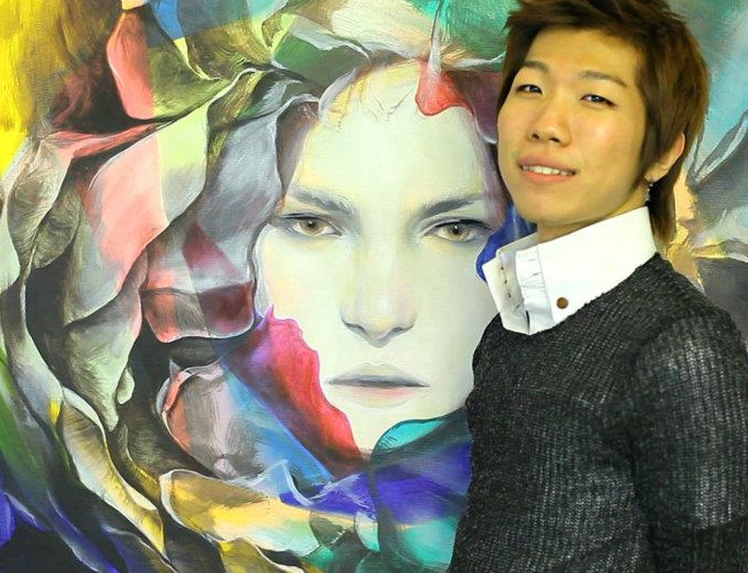 Lee is a young South Korean painter and illustrator, whose work expresses a