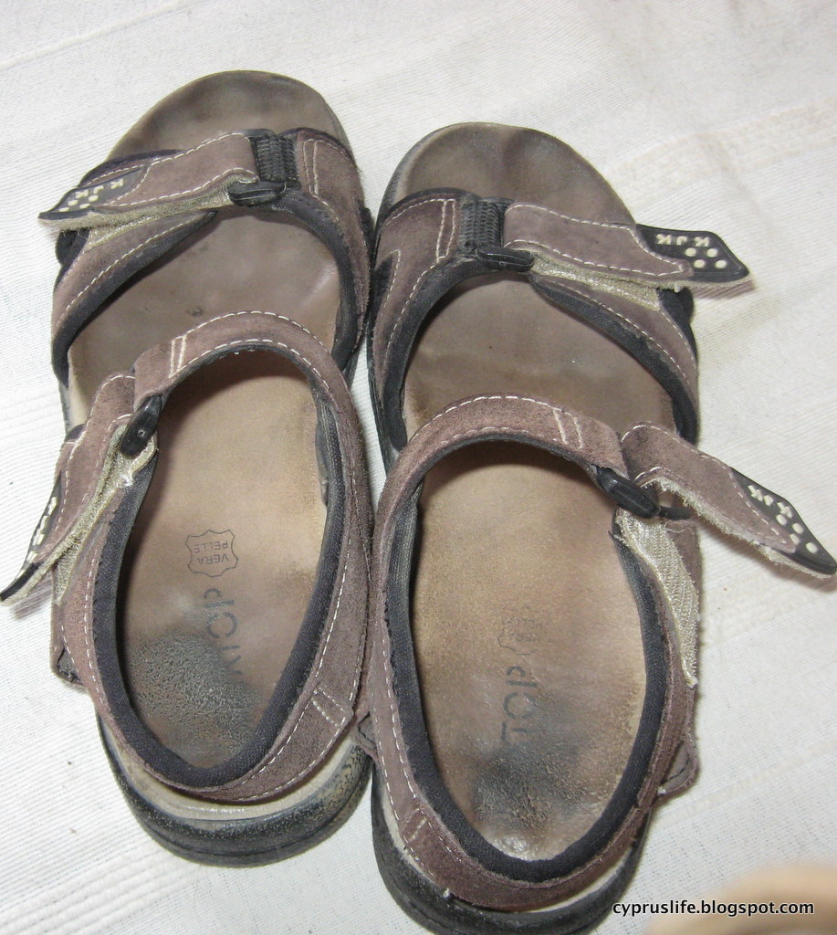 This is Cyprus... Buying shoes in Cyprus