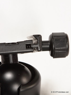 Benro B-2 QR clamp detail