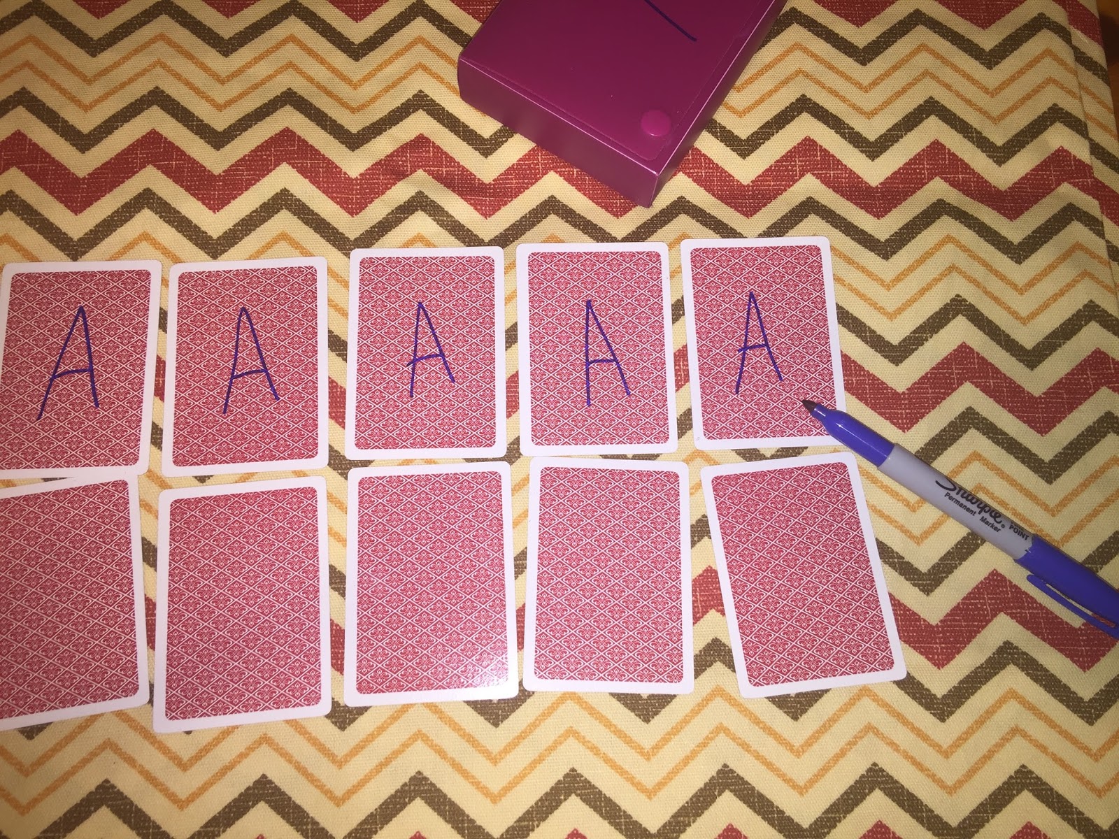 My Math Imagination Playing Card Storage for the Classroom