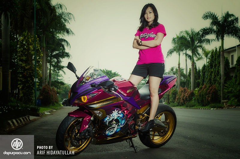Spesial 54+ Gambar Cowok Keren Naik Motor Ninja