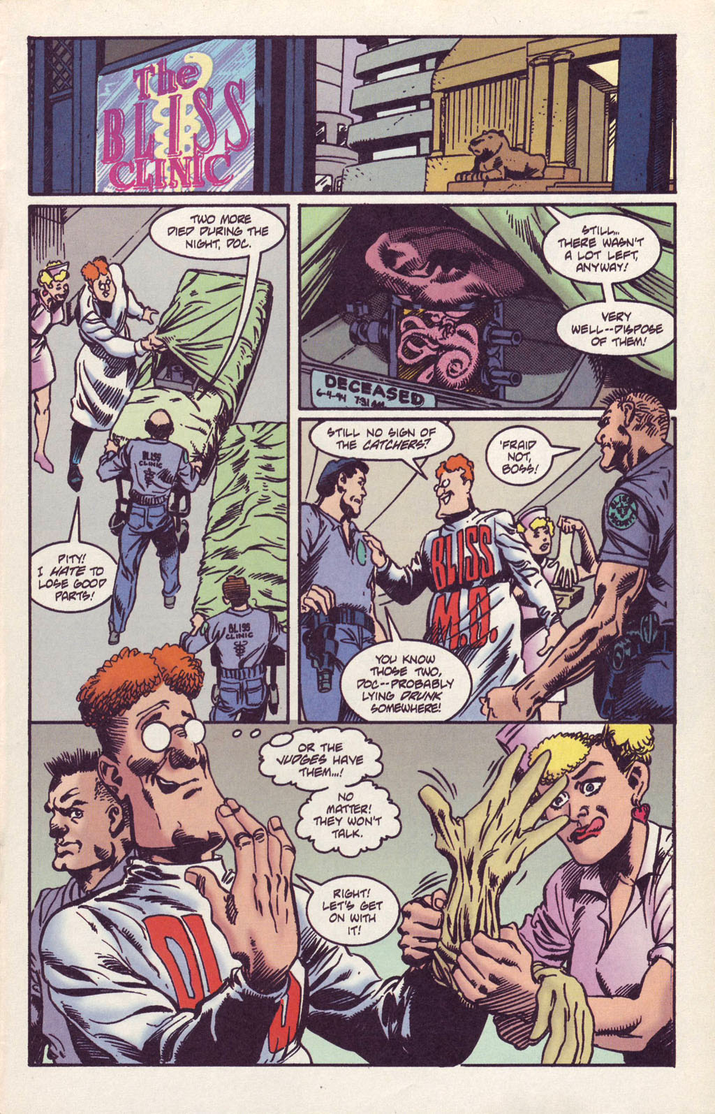 Read online Judge Dredd: Legends of the Law comic -  Issue #3 - 6