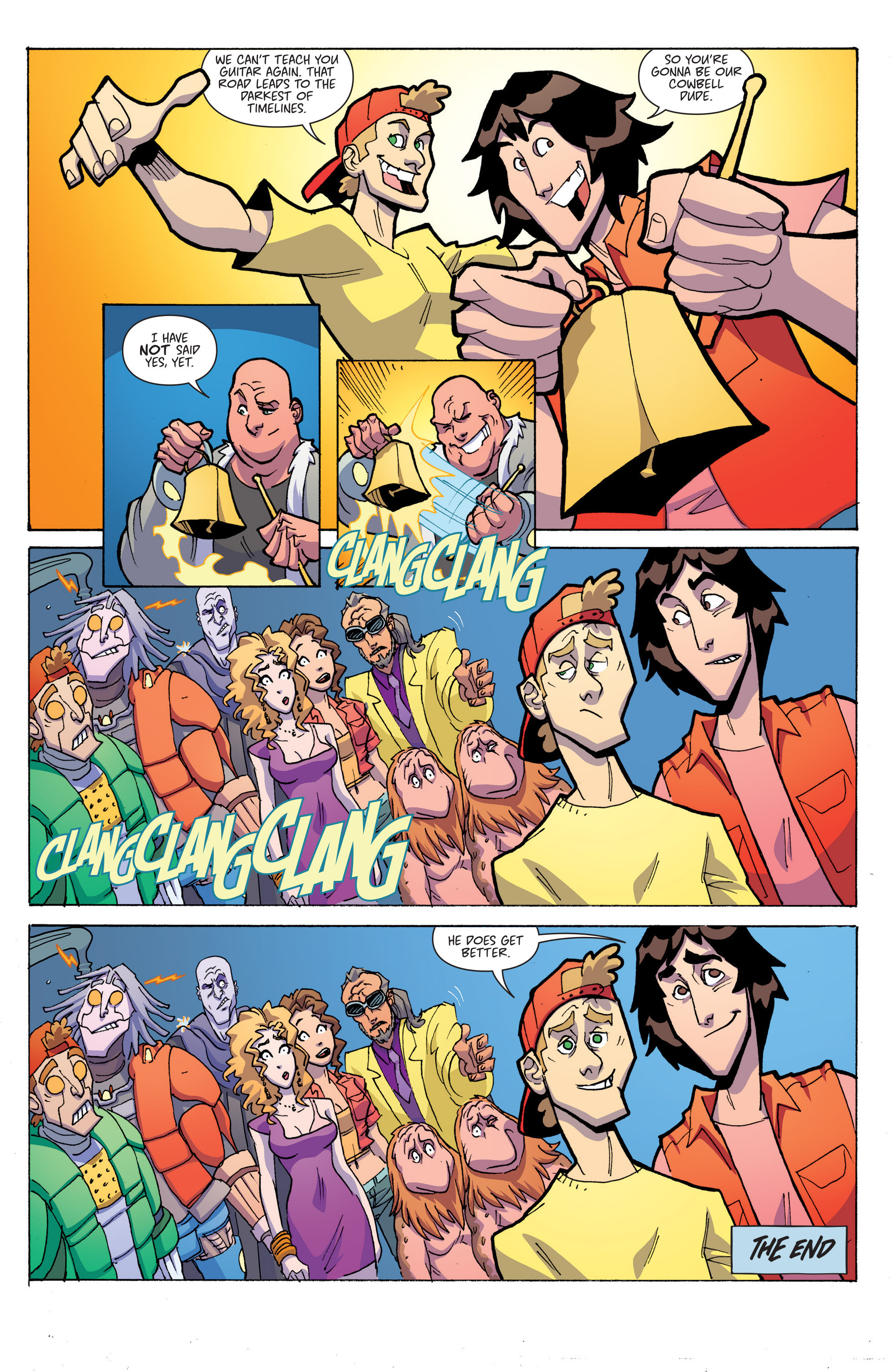 Read online Bill & Ted's Most Triumphant Return comic -  Issue #6 - 18