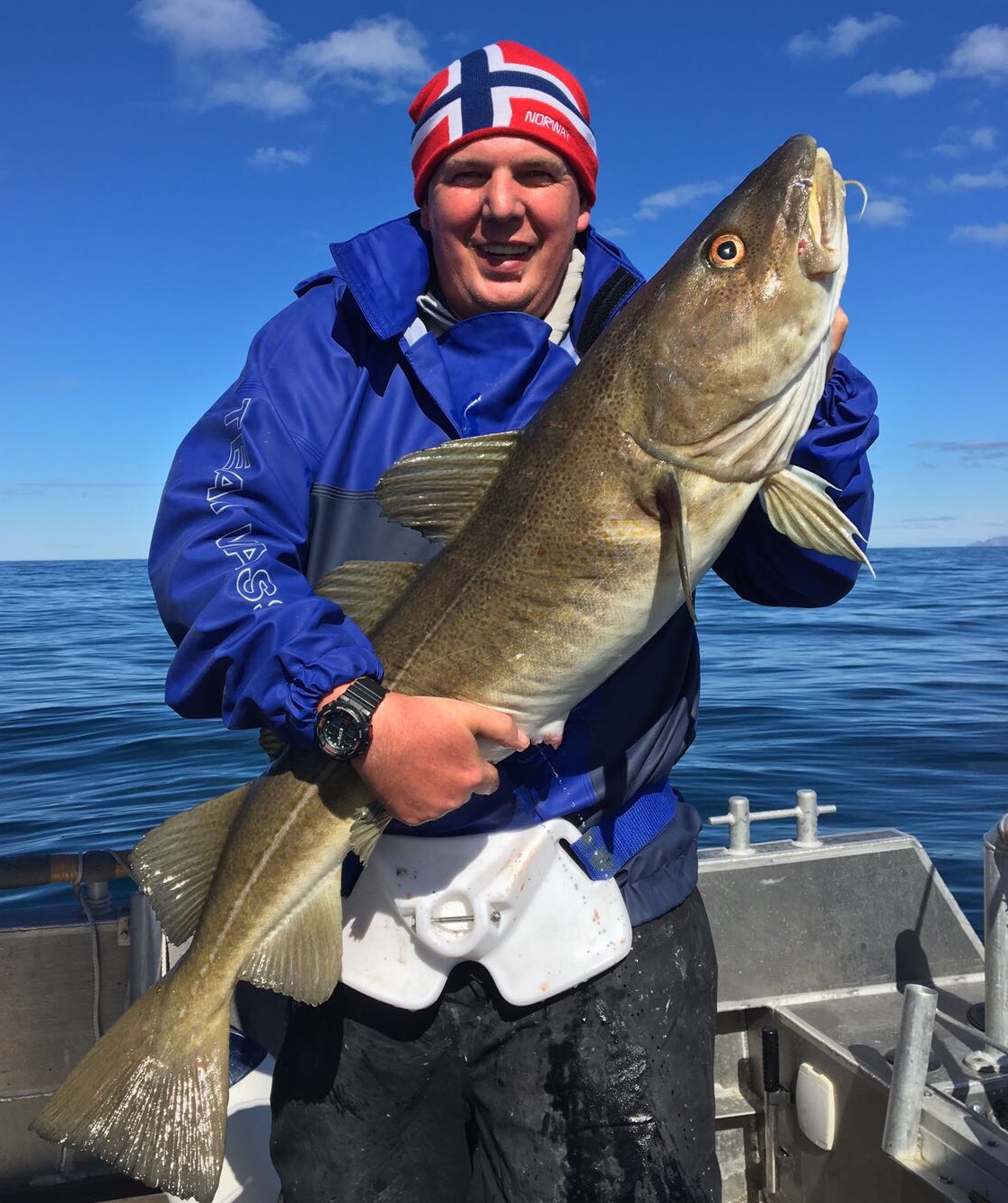 Fishingmegastore Fish of the Month Entry August 2017 Norway Cod!