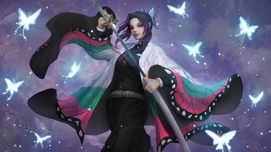 Shinobu Kocho, Kimetsu no Yaiba, 4K, #3.1447