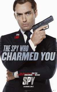 Spy movie poster featuring Jude Law