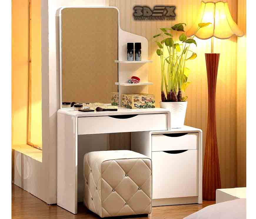 +50 Latest small dressing table designs for bedroom interiors 2019
