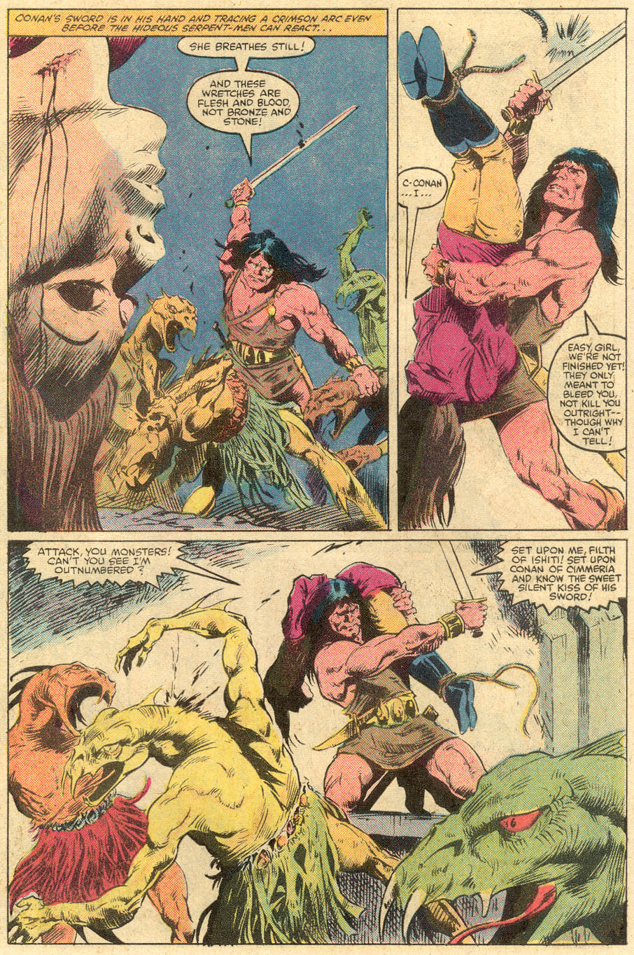 Read online Conan the Barbarian (1970) comic -  Issue #138 - 20