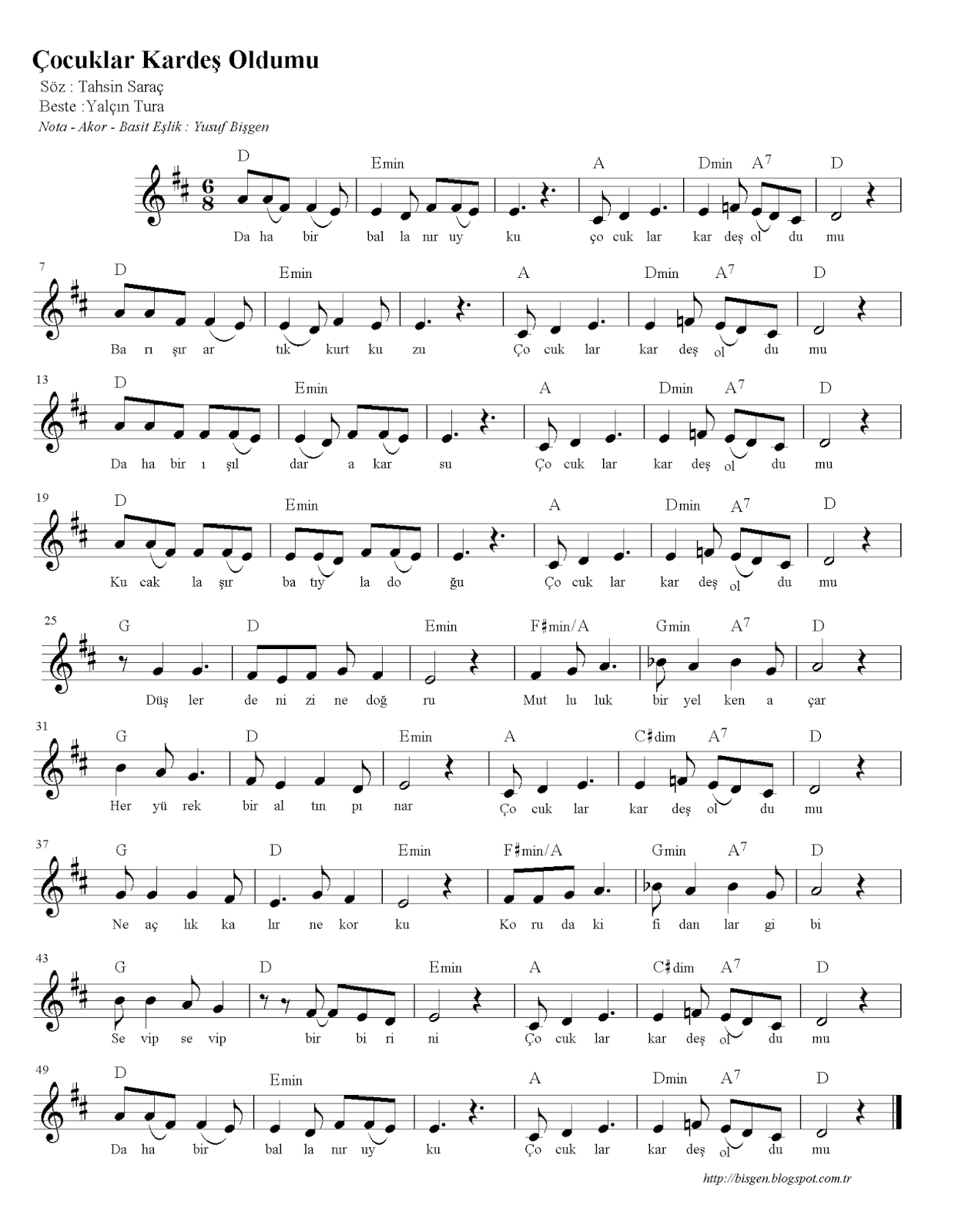 pembe bere okul oncesi ve cocuk sarkilari