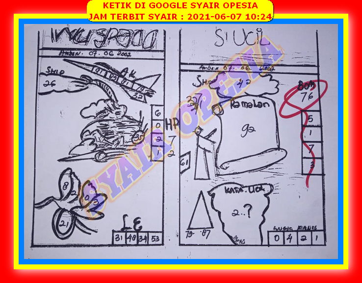 1 New Message Kode Syair Hongkong 7 Juni 2021 Forum Syair Togel Hongkong Singapura Sydney