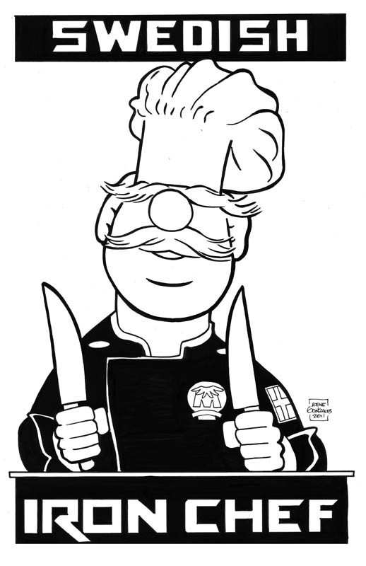 Gene Gonzales' Sketches & Other Silly Stuff HeroesCon 2011 Day One