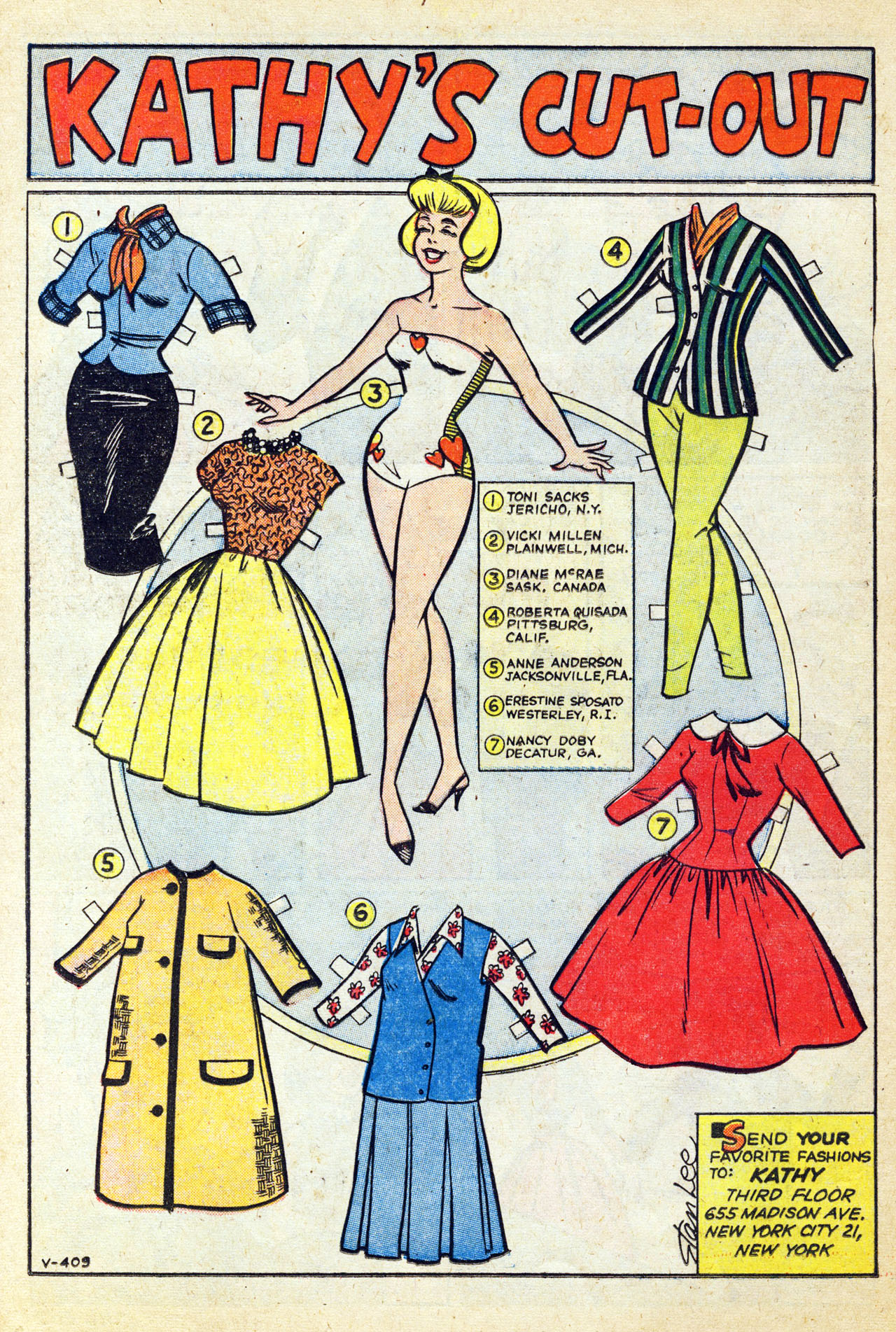 Read online Kathy (1959) comic -  Issue #14 - 14