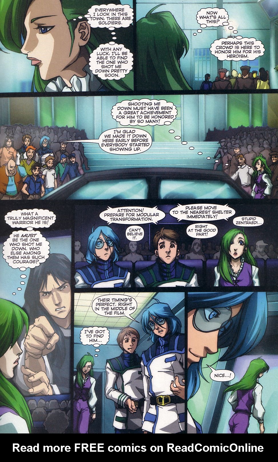 Read online Robotech: Love and War comic -  Issue #5 - 12