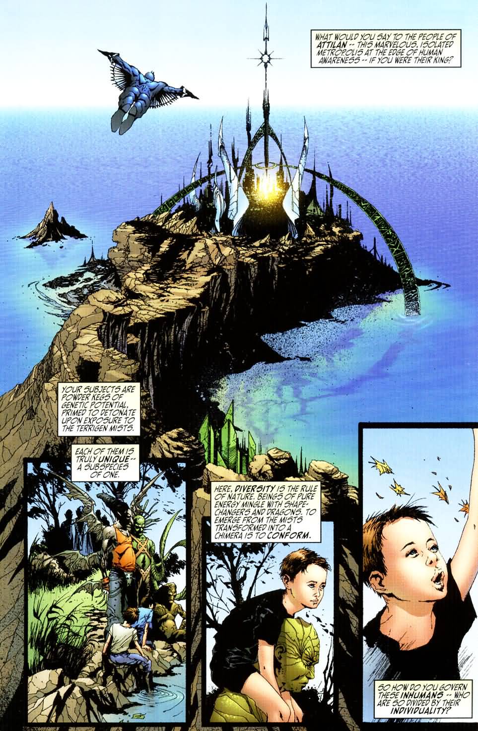 Read online Inhumans (1998) comic -  Issue #1 - 8