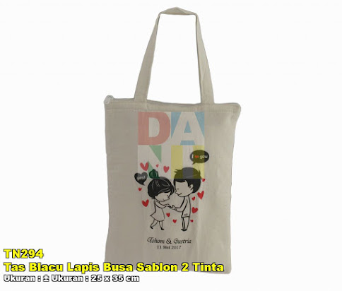 Tas Blacu Lapis Busa Sablon 2 Tinta Tas Blacu Lapis Busa Sablon 2 Tinta