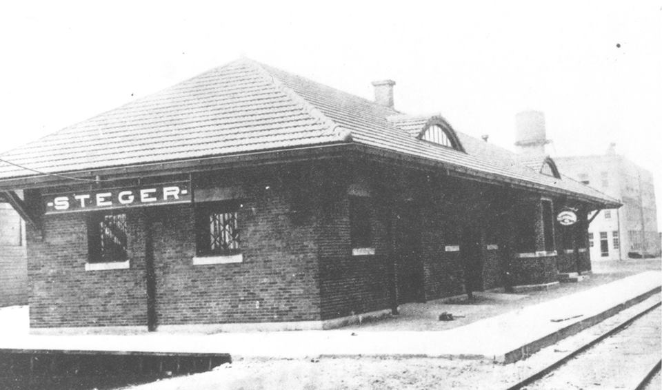 Towns and Nature Steger, IL C&EI Depots and Piano Factories