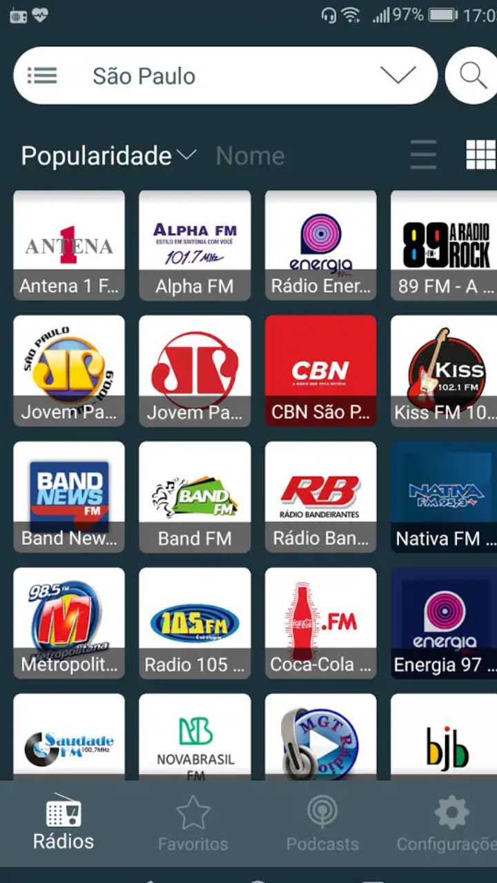 MELHORES APLICATIVOS DE RÁDIOS ONLINE