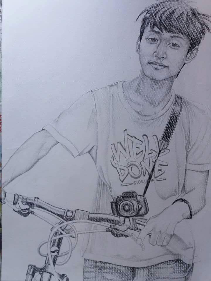 Ktm Bike Pencil Drawing