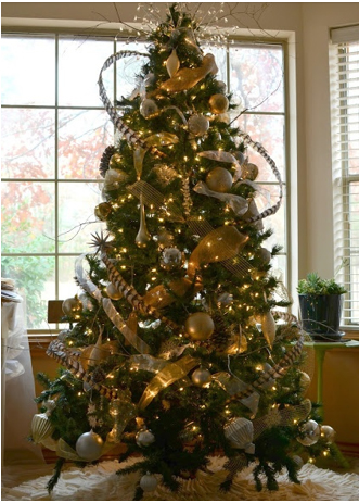 cómo decorar árbol de navidad,