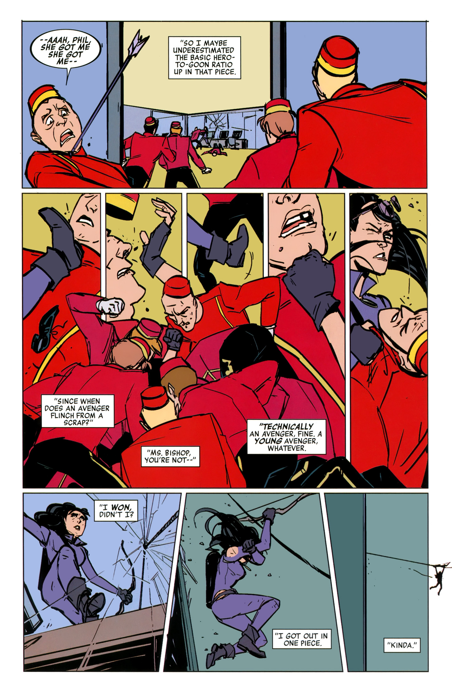 Read online Hawkeye (2012) comic -  Issue #20 - 15