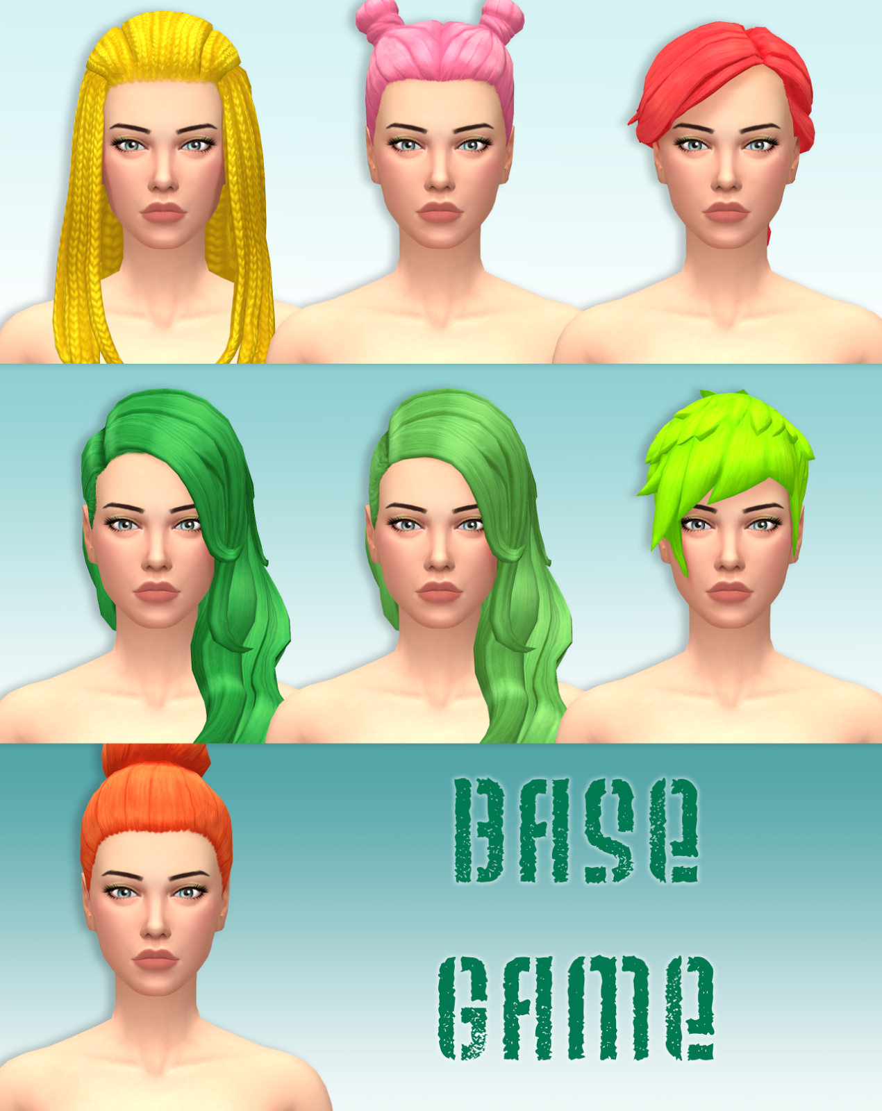 Sims 4 Ccs The Best Ea Hair Recolors By Lotti Die Zweite