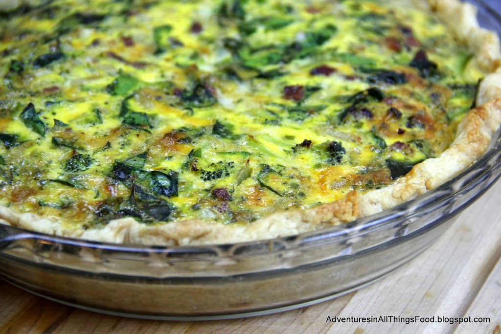 Adventures in all things food: Quiche - The Ultimate Fridge Clean-Out ...