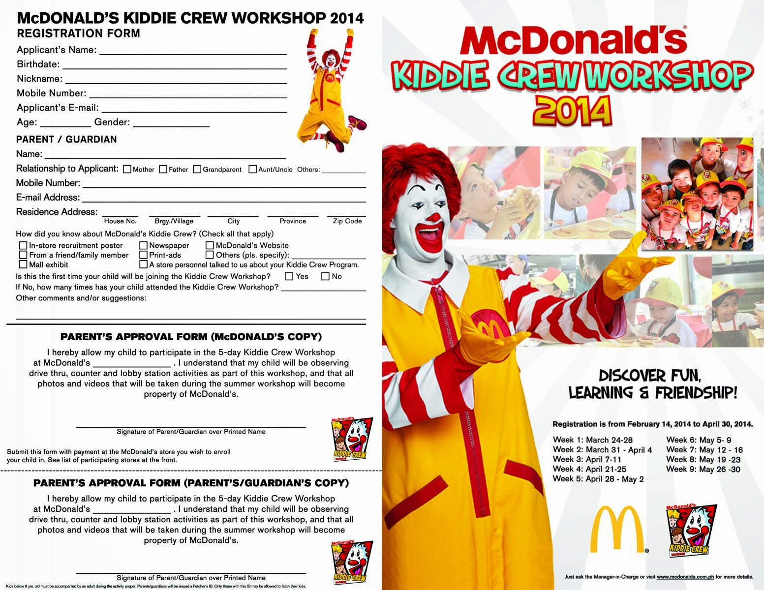 Weighty Matters I Shit You Not Presenting McDonald's Summer Camp for
