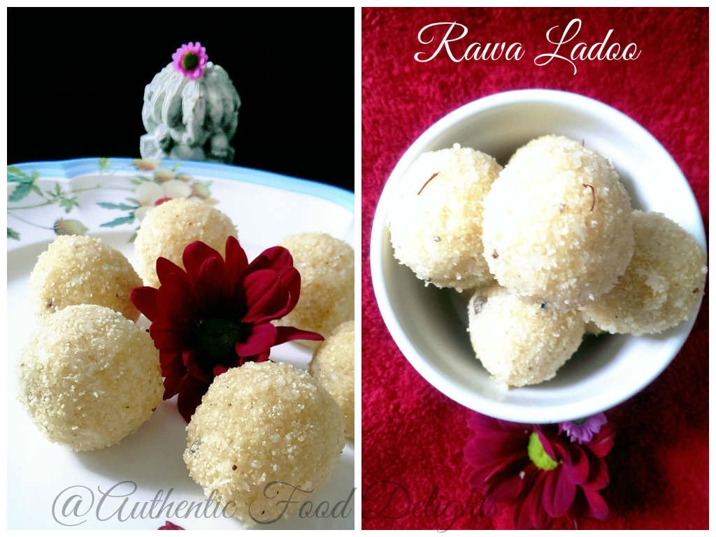 Authentic Food Delights: Rawa Ladoo
