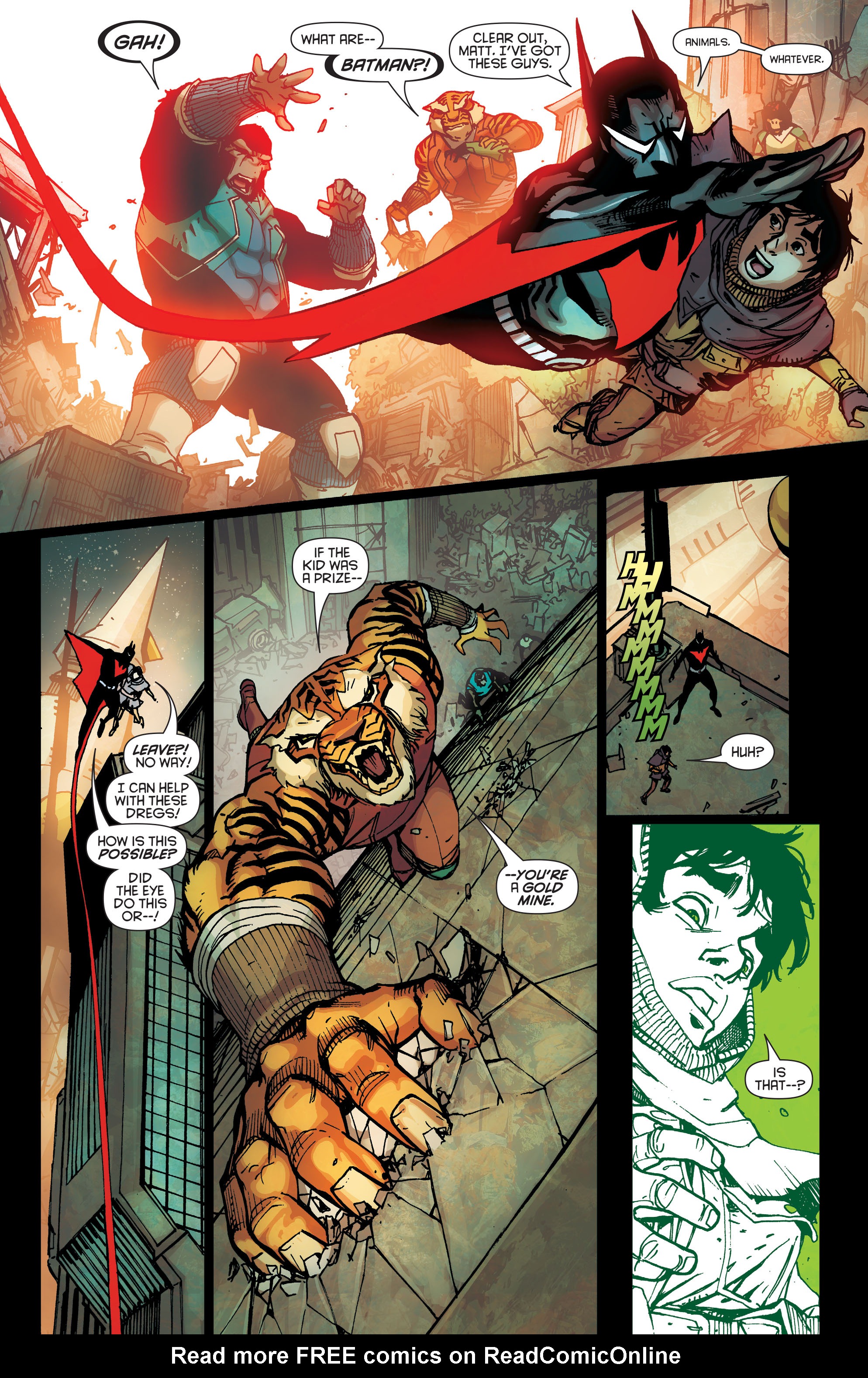 Read online Batman Beyond (2015) comic -  Issue #9 - 14