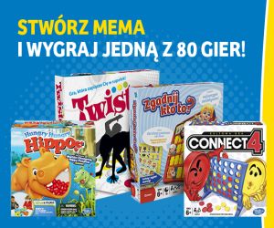 Wygraj jedną z 80 rodzinnych gier Hasbro Konkurs